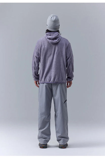 All Season 190g Ultra-light Breathable Thermal Hoodie, Urban Outdoor Techwear Mid-layer with Thumbholes & Zip Pocket
