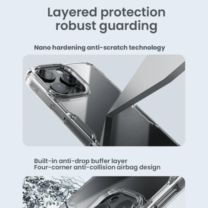 for iPhone 16 Pro Max / 16 Pro Nillkin Case Nature TPU high quality clear Phone Cases Silicone back Cover Protection