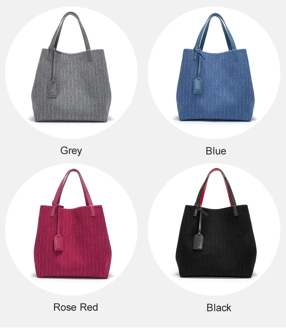 Women's Handbag High Quality Craftsmanship Large Capacity Fashion Classic New Style Solid Color Outer Bag Women's Handbag