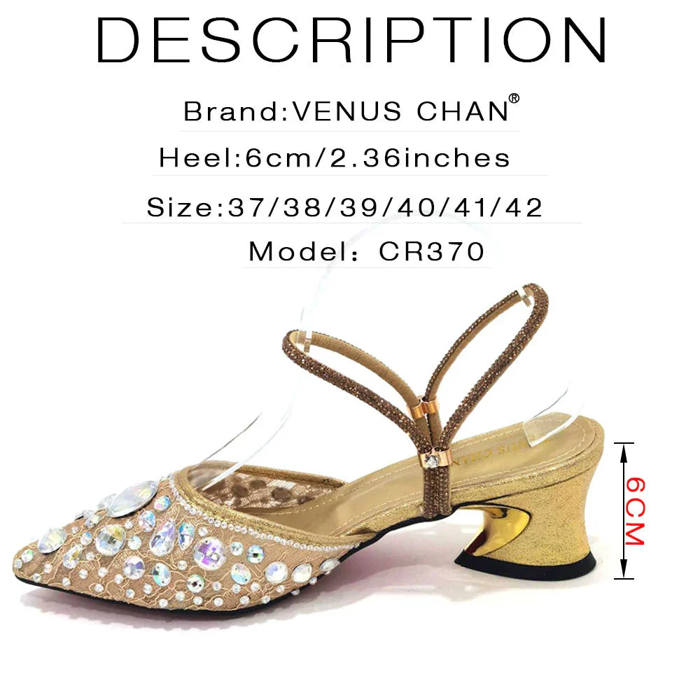 New Italian Design Noble Dual-Purpose Three-Dimensional Bag And Ladies Heel Shoes Shiny Material For Nigeria Wedding Party