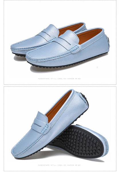 Loafers Shoes Men Fashion Shoes New Spring Comfy Men's Flats Moccasins Classic Original Leather Men Casual Shoes