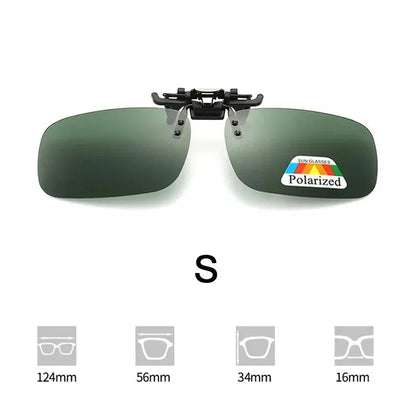 Sunglasses Myopia Glasses Clip Driver Fishing Night Vision Myopia Clipon Sun Shading Eyeglasses