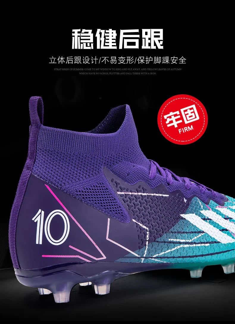 High quality TF/FG sports football shoes, personalized and fashionable football training shoes