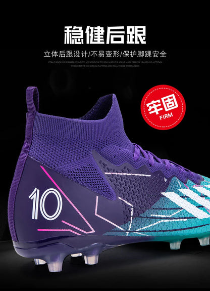 High quality TF/FG sports football shoes, personalized and fashionable football training shoes