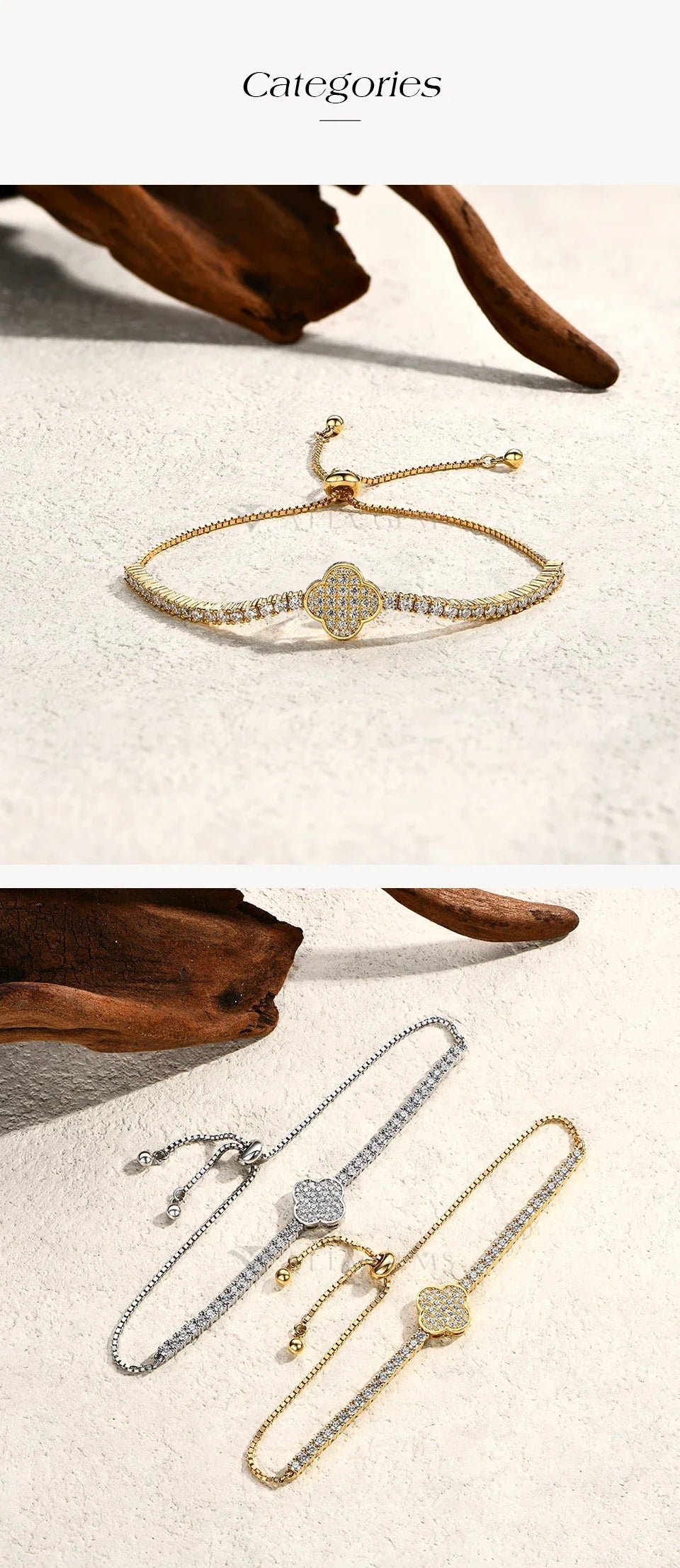 Luxury Full Moissanite Diamond Tennis Bracelets D VVS1 925 Sterling Silver Gold Plated For Women Wedding Jewelry 16+8cm