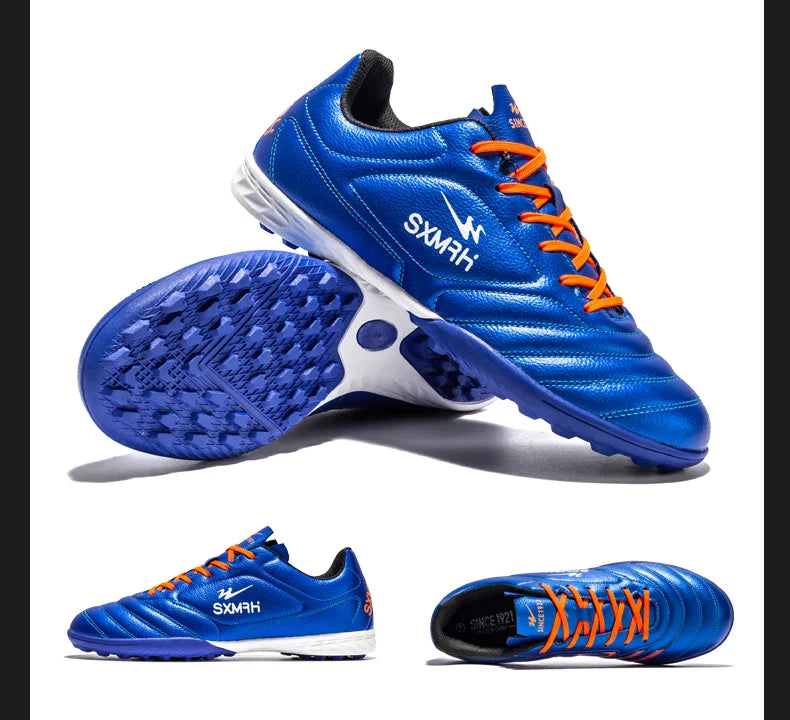 Double Star TF Turf Studs Football Shoes 33-45 Size Breathable Non-slip Outdoor Lawn Youth Professional Soccer Cleats