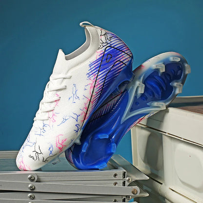 New Men's Football Boots Non-Slip Soccer Shoes Cleats Training FG Top Quality Sneakers Wholesale Drop Shipping Unisex Adult