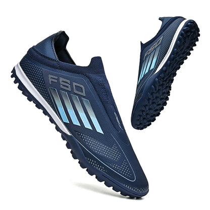 New Men Soccer Shoes Training Boys Breathable Adult Long Spikes Cleats Outdoor Sport Football Boots Non Slip Match Comfortable