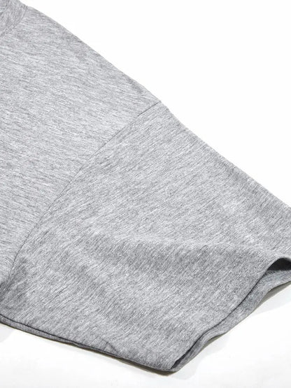 The Morning Ritual Prints Men T-Shirt Summer Breathable Cotton Loose T Shirts All-Match O-Neck Soft Unisex Top