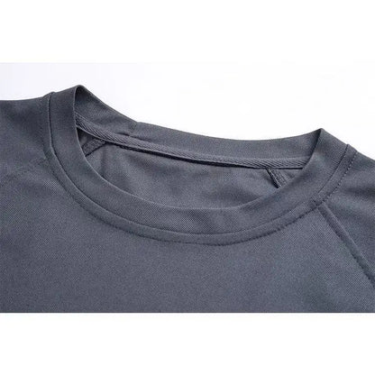 Men's Summer T-shirt Male Camping Hiking Trekking Fishing Training Running Gym Breathable Pullover Climbing Casual Cargo Shirts