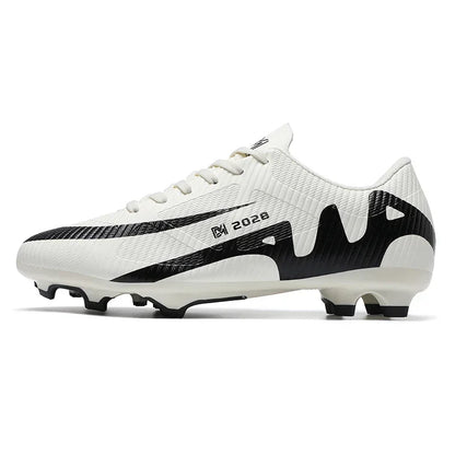 High Quality New Mens Soccer Shoes Society Ultralight Turf Soccer Cleats Kids Sneakers Training Football Boots Chuteira Campo