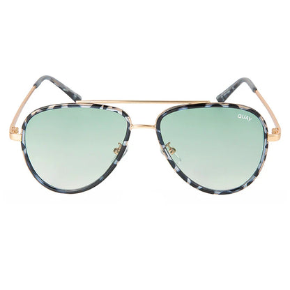 Sunglasses Women Mirror Quay Shades Brand Designer Gradient Pilot Sunglasses