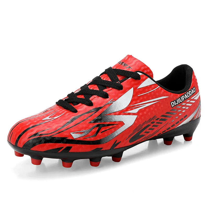 Outdoor Children's Football Shoes Low-cut Kids Soccer Shoes Sports Shoes Comfy Non-Slip Training Shoes For Boys Futsal Sneakers