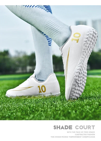 New Men Football Boots Professional Soccer Shoes Training Outdoor Adult Kids Ultralight TF/FG Sports Shoes Futsal High-quality
