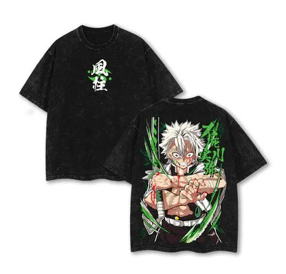 T-shirt Oversized Man Women Short Sleeve Tee Anime Printed Casual Tops Summer Y2k