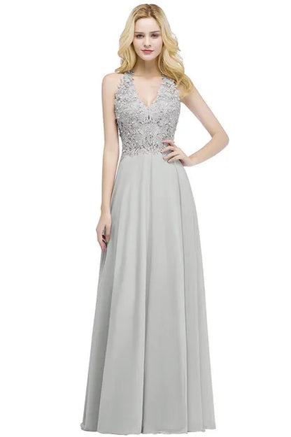 Dusty Pink Halter V-neck Lace Pearls Wedding Evening Dresses Long Dress Hollow Out Chiffon Elegant Party Dresses For Women 2024
