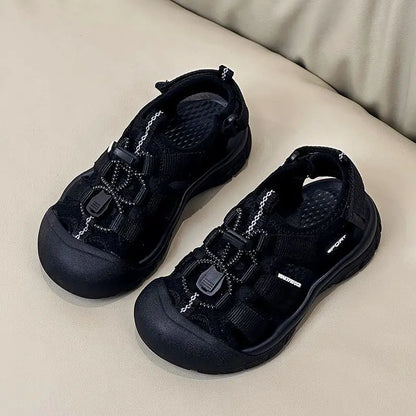 Boys Closed-Toe Sandals 2026 Summer New Arrivals Kids Casual Sneakers Non-Slip Soft Sole Beach Walking Shoes