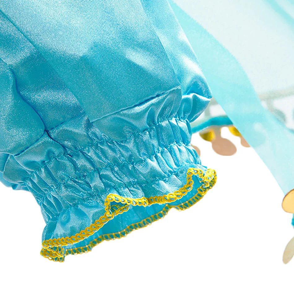 Baby Girl Christmas Party Arabian Costume Girls Aladdin Outfits Child Fancy Dress Sets Kids Halloween Jasmine Princess Dresses