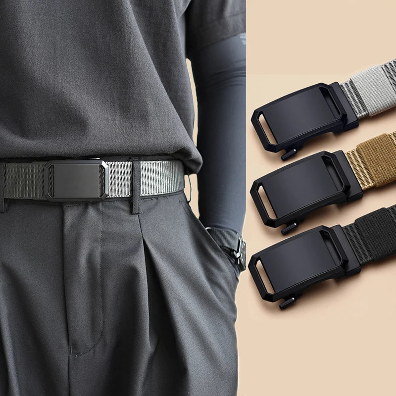 Men‘s Belt Nylon Breathable Belts for Men Outdoor Equipment Belt Cowboy Canvas Designer Belt Tactical Belt