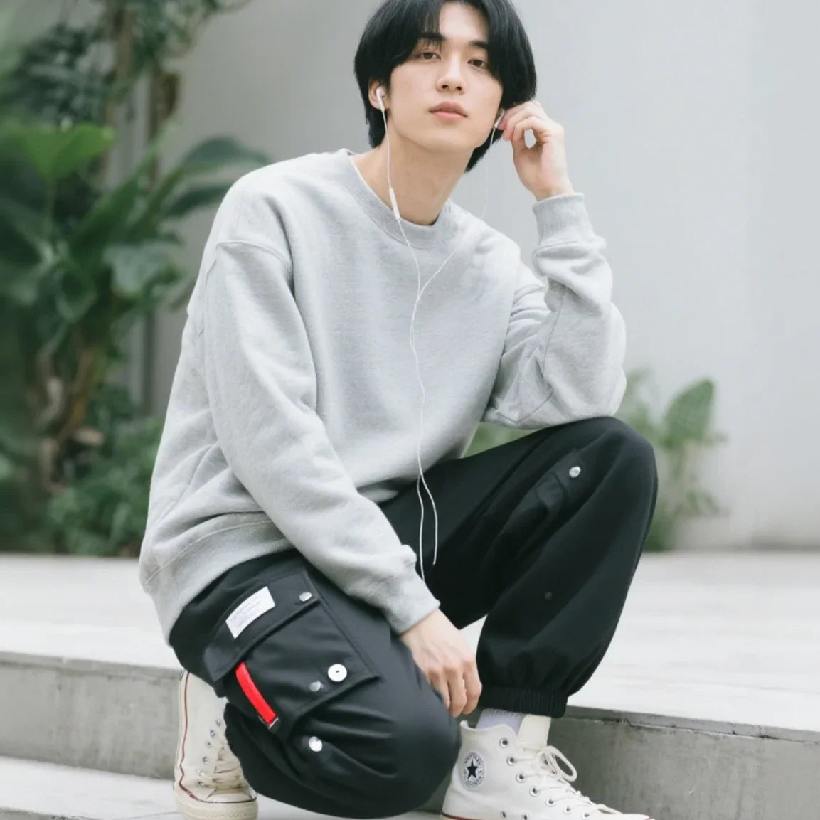 New Multi Pockets Harem Pants Trousers Fashion Streetwear Men's Hip Hop Casual Male Track Pants Joggers  5XL extra large