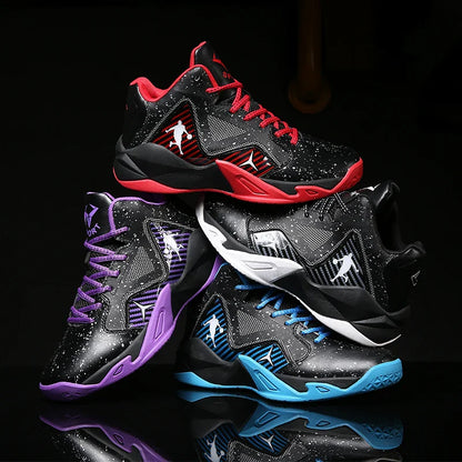 Outdoor Boys Basketball Sneakers Breathable Comfortable New Kids Brand Basketball Shoes Children Sport Shoes Girls Gym Shoes