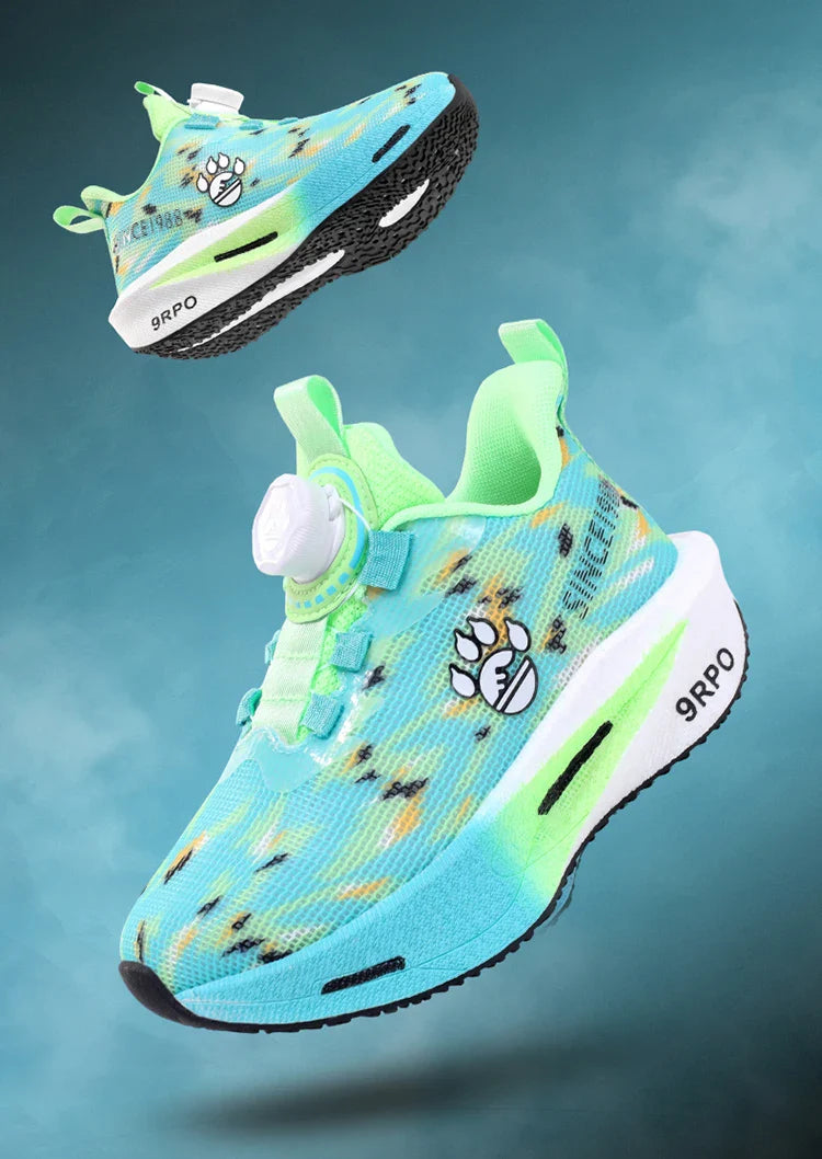 New children's shoes, boys' double-net carbon sneakers, students' casual and light running shoes, children's basketball shoes