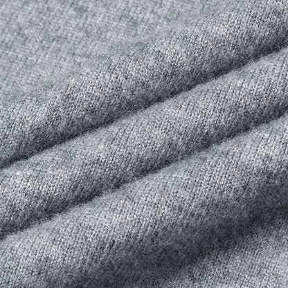 Original Quality Men's Polo Shirt Exquisite Simple Long Sleeve Knitted Lapel Sweater Autumn Winter Business Casual Menswear Top