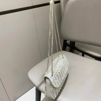 Rhinestones Evening clutch Bag Purses and handbag luxury Designer shoulder bag Shiny Crystal Clutch purse Woman's bag