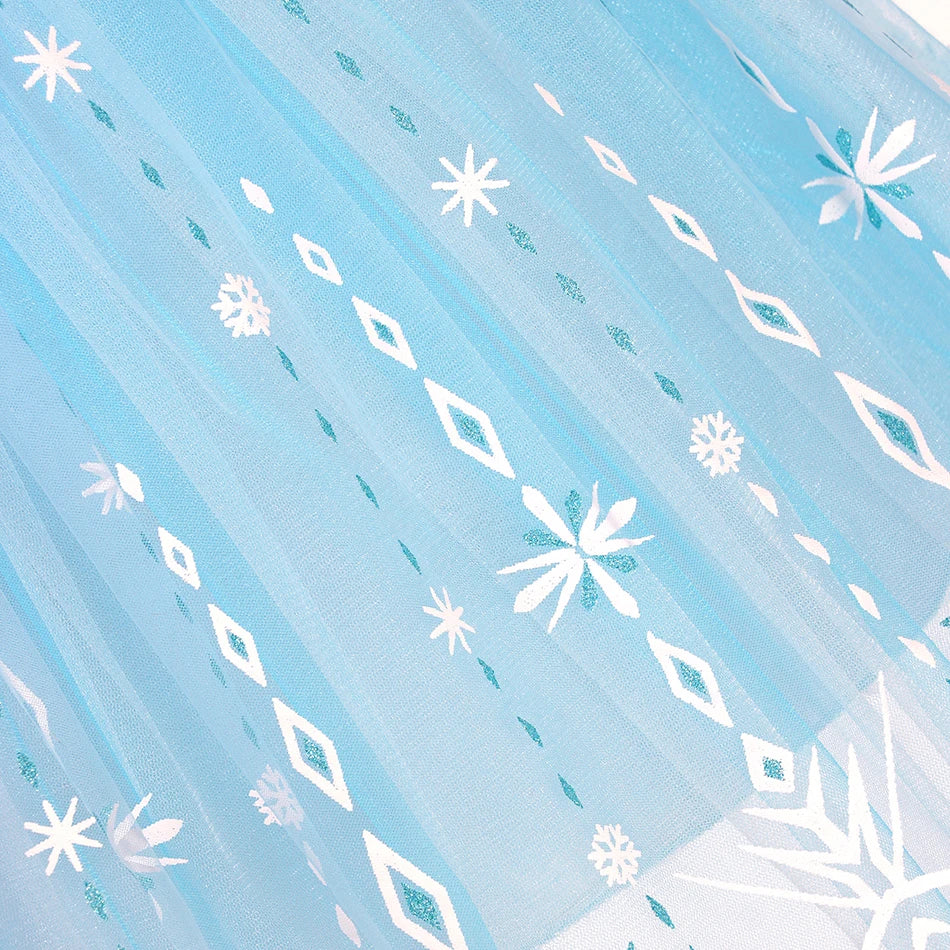 Elsa Princesa Infantil Halloween Cosplay Vestido Fantasia Rainha da Neve Vestidos de Festa para Meninas Roupa Infantil