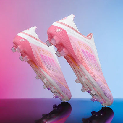 Men Soccer Shoes Training TF Match Futsal Ultralight Breathable Long Spikes Football Boots Indoor Sneakers Cleats Drop Shipping