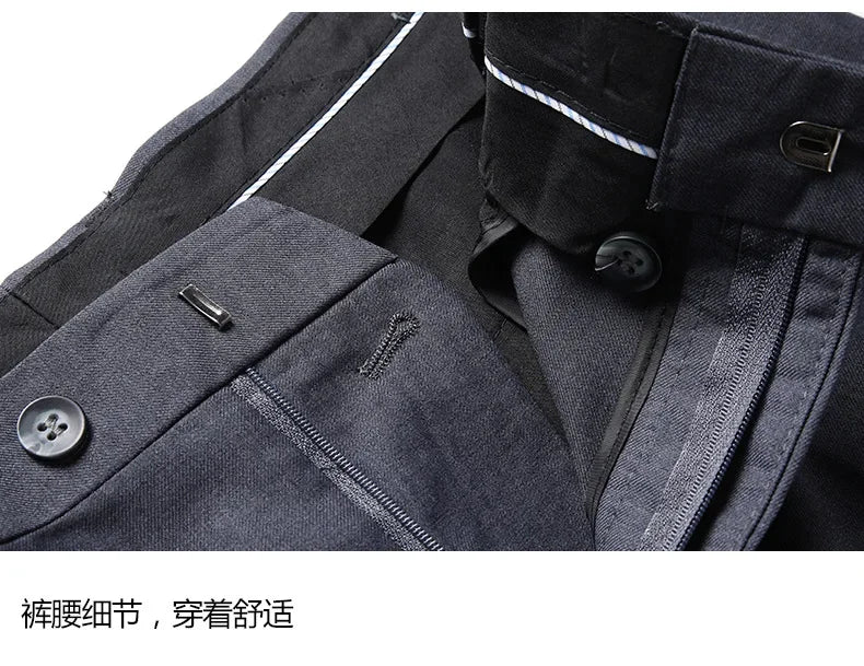 Terno Boutique Moda Masculina Negócios (Blazer + Colete + Calça) Terno Masculino Casamento Casual Profissional Formal 3 Peças M-6XL