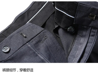 Terno Boutique Moda Masculina Negócios (Blazer + Colete + Calça) Terno Masculino Casamento Casual Profissional Formal 3 Peças M-6XL
