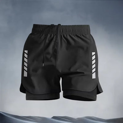 Running men's sports suit marathon professional short sleeved shorts quick drying tight fitting equipment