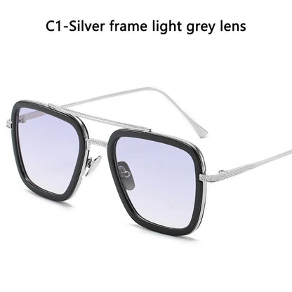 Glasses Men Women Sunglasses Iron man Eyewear Steampunk Sun Glasses