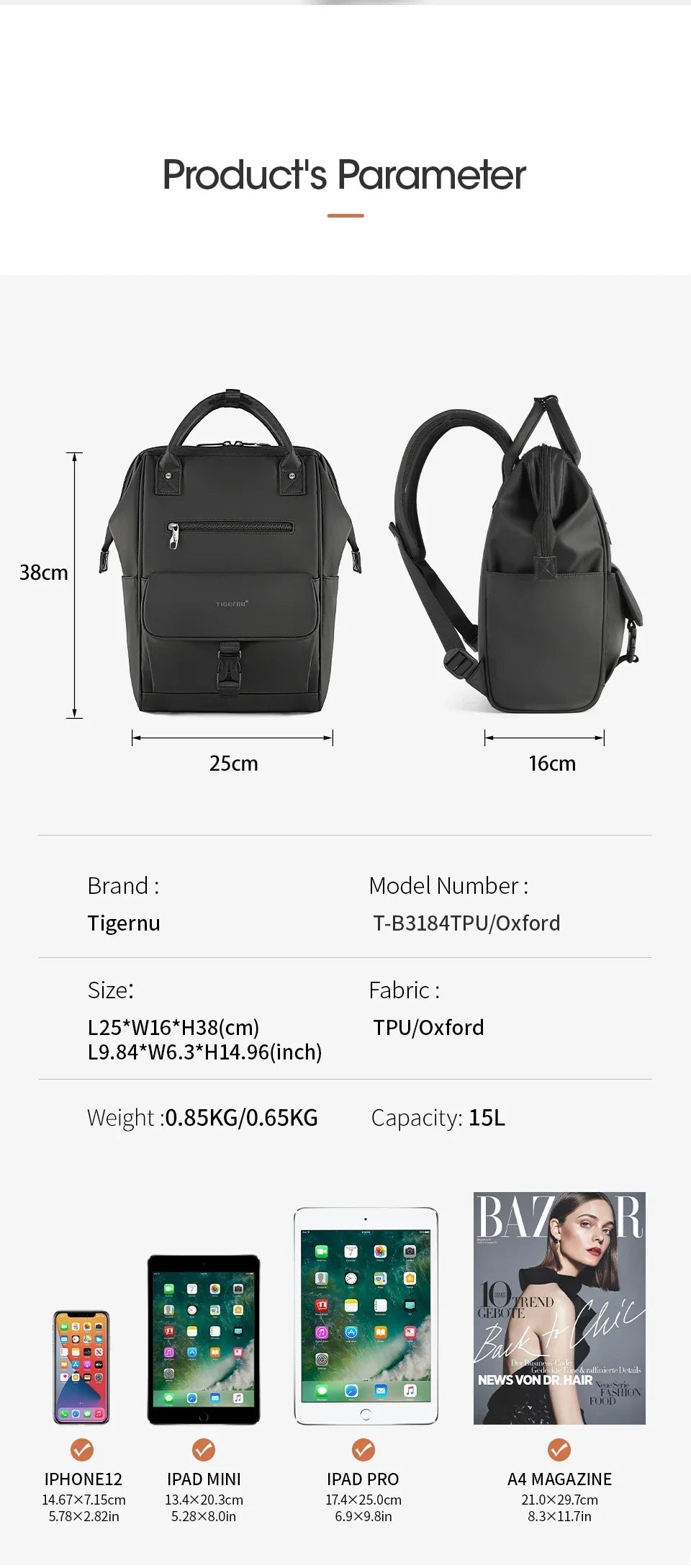 New Ladies Casual Backpack For Women Splashproof TPU Travel Camping Female Handbags Light Weight Hiking School Backpacks