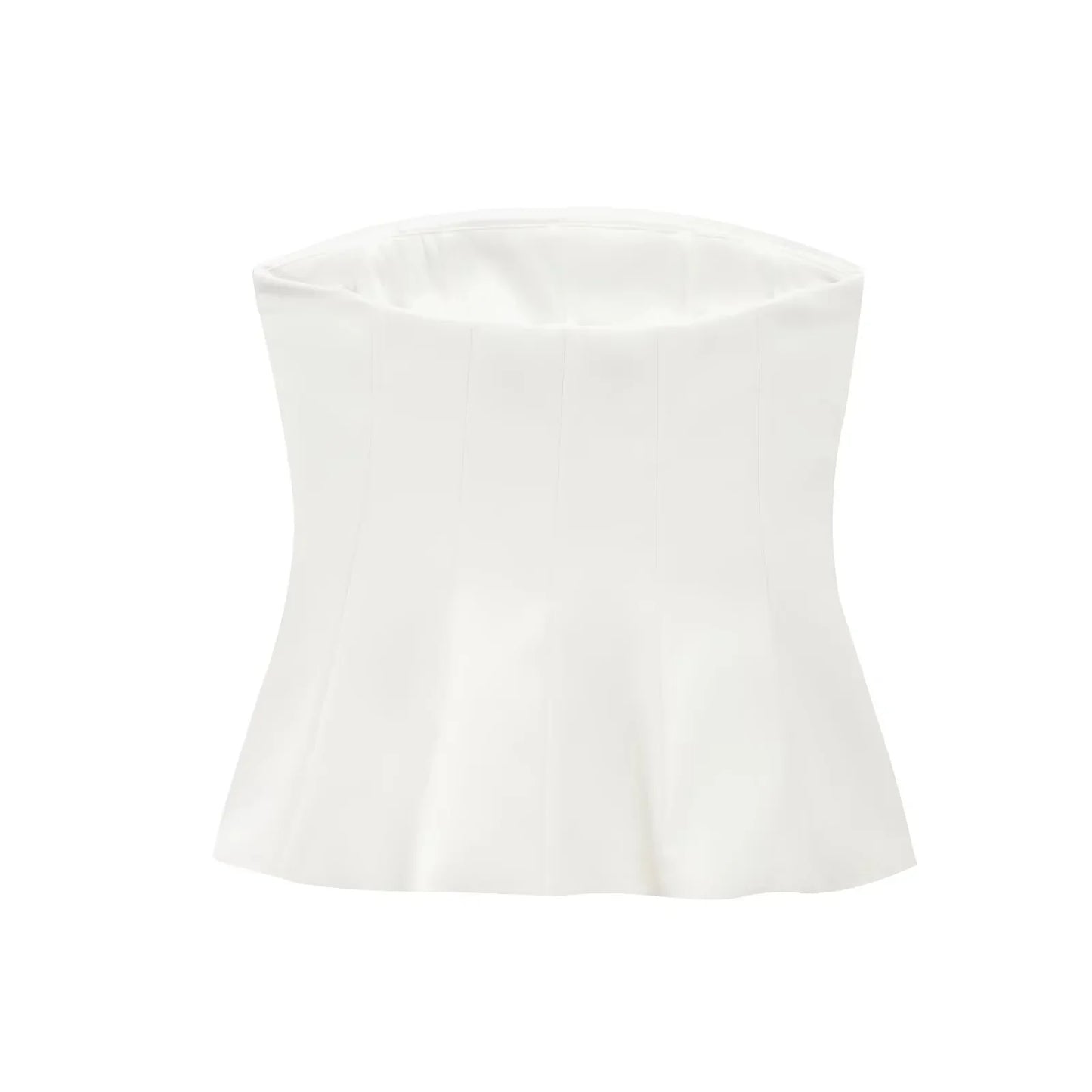 Sexy Butter Yellow Cami Ruffles Tube Top Women Fashion 2025 Summer Strapless Y2K Girl Streetwear Tops Holiday Party Tops