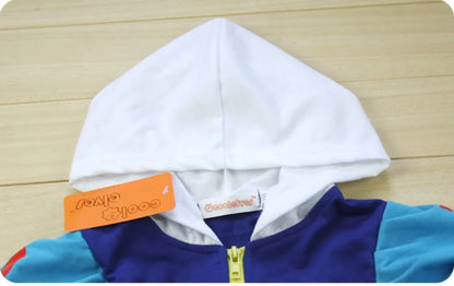 Jaquetas Infantis com Capuz Para Meninas Primavera Infantil Desenho Animado Branca de Neve Algodão Casacos Externos Roupas Casuais Infantis Roupa de Menina