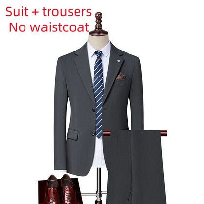 2025 High quality fashion handsome everything fashion business leisure has a single west two sets three sets