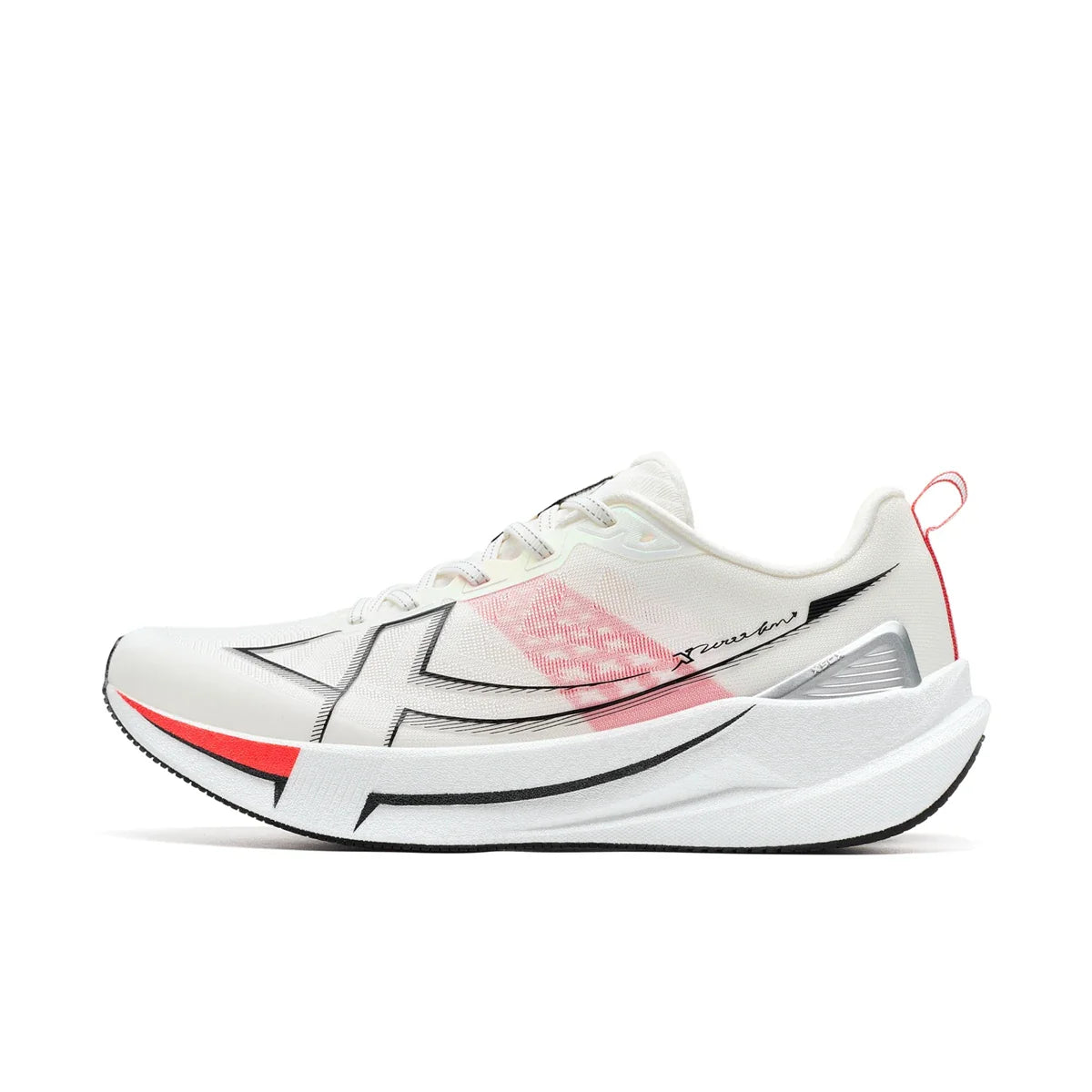 Tênis de Corrida Xtep 2000km 5.0, Macio e Universal, Amortecido, Durável para Corrida, Resistente ao Desgaste, Leve 874119110023