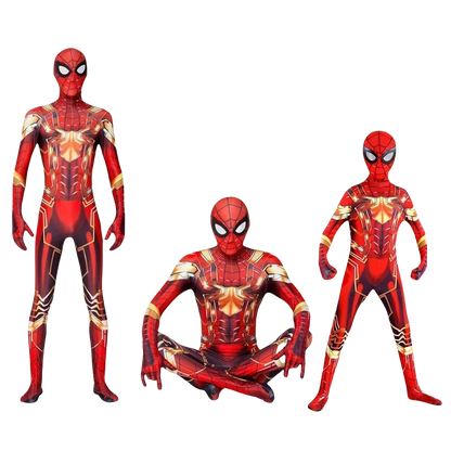 Spider Man Cosplay Costume Zentai Spiderman Costume Superhero Bodysuit Spandex Jumpsuit Suit for Child Kids Adult