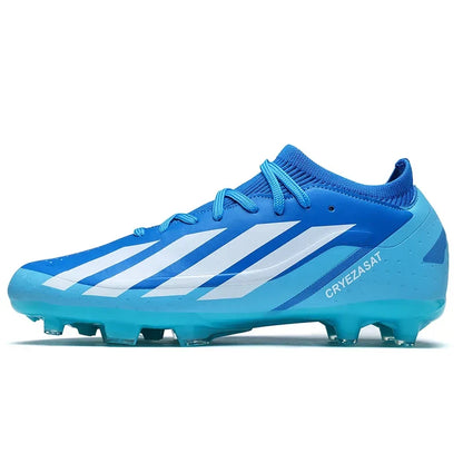 New Men Original Soccer Shoes Society Sneaker Quality Indoor Long Spikes Resistant Sports Match Unisex Training Football Boots