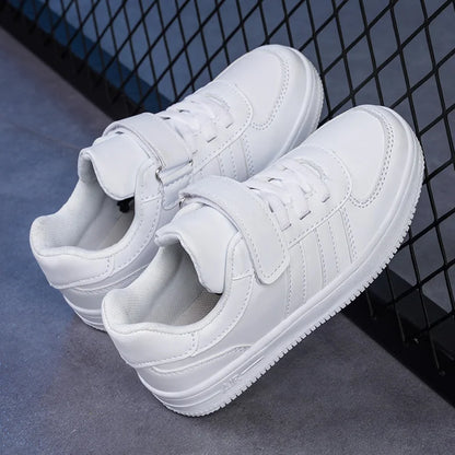 Boy Kids Sneakers White Shoes for Girls Sport Tenis Casual Children School Walking Running Shoes Non Slip Size 28-39