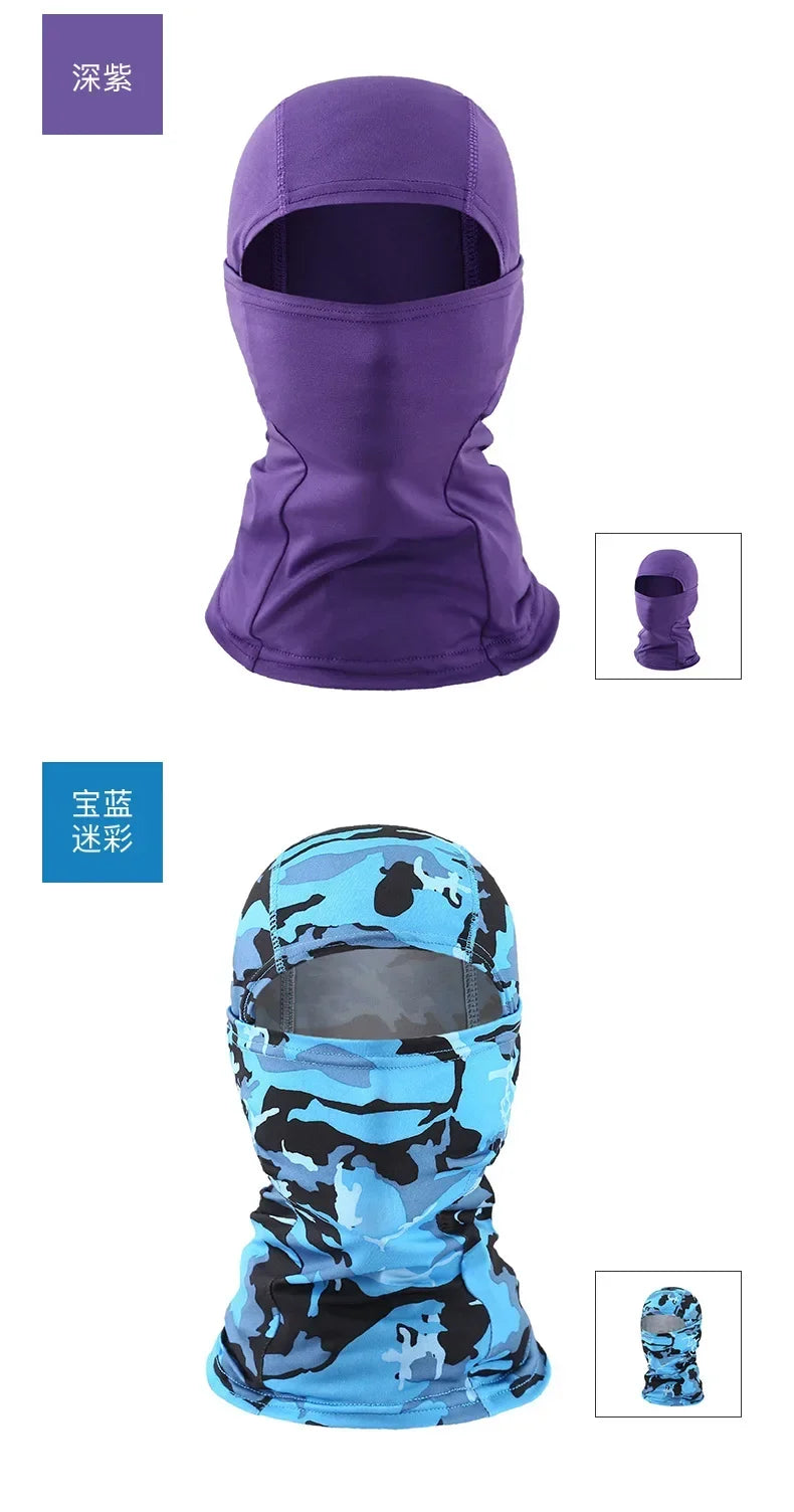 Full Face Mask Ski Bike Cycling Hunting Head Cover Scarf Blaclava Cap Bandanas Men