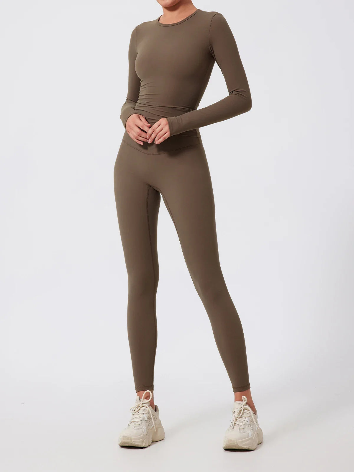 2Pcs Sets Gym Clothes Sports Outfit Suit Women Outdoors Workout Tights Set Yoga Wear Female Running Training T-Shirt
