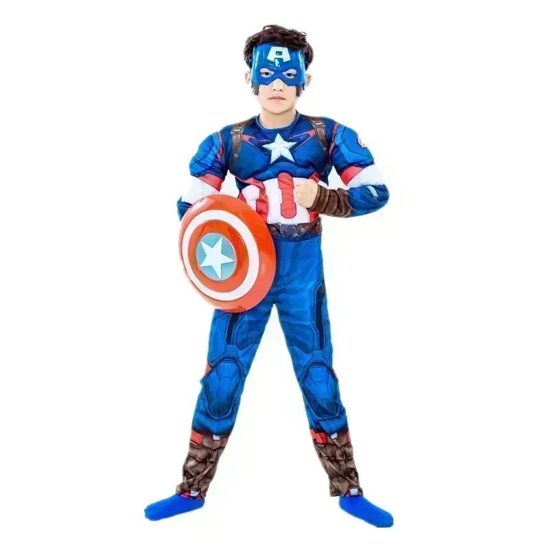 Selling Tight Fitting Suit Children's Spider Man and Hulk 2024 Jumpsuit in Carnival Party Role-playing Children's Clothing Hot
