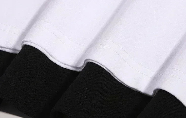 Printed Cartoon Loose T-Shirt Summer New Men's and Women's Casual Parent-Child Short Sleeve Top