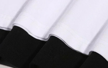 Printed Cartoon Loose T-Shirt Summer New Men's and Women's Casual Parent-Child Short Sleeve Top