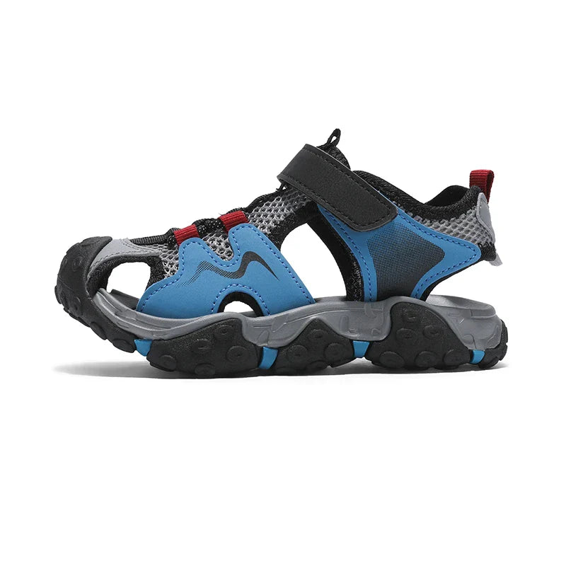 Children Sandals Summer Boys Barefoot Shoes Outdoor Water Sneakers Non-slip Fashion New Sports Sandals for Boy 4-12 Years