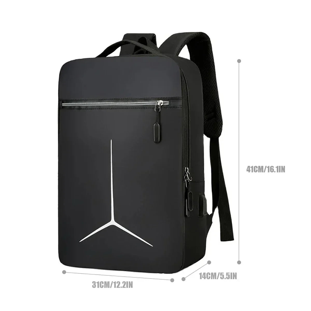 New Anti-theft USB Waterproof Hard Case Travel Smart Laptop Motorcycle Backpack Man EVA Fashion Business Men's Shell Backpack