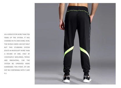 Sport Pants Men Running Pants With Zipper Pockets Training Male Pants Soccer Pants Fitness Pants Sportwear Youth kids XXS XS 4XL
